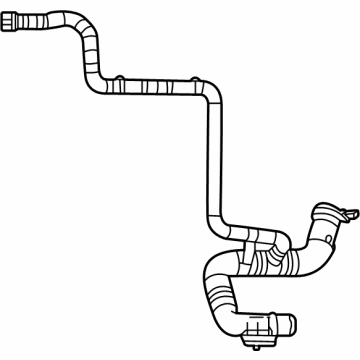 Jeep Radiator Hose - 68412161AB