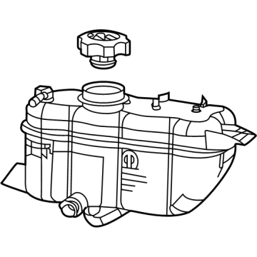 Jeep 68379825AB Reservoir Tank