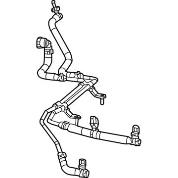 Jeep Grand Cherokee Radiator Hose - 68380302AB