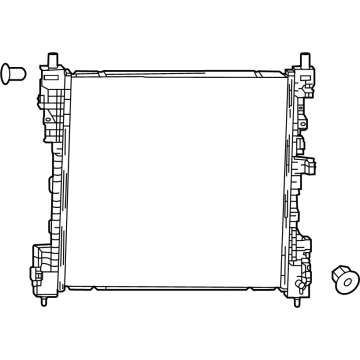 Jeep Radiator - 68377849AA
