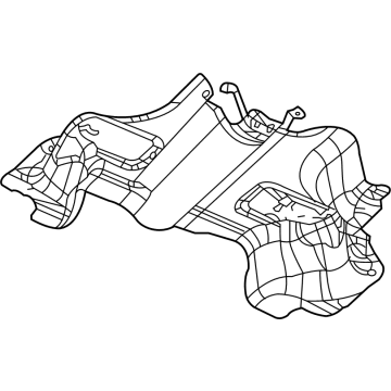 2022 Jeep Grand Cherokee L Exhaust Heat Shield - 68427744AF