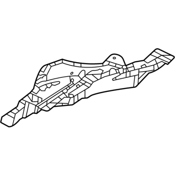 2022 Jeep Grand Cherokee L Exhaust Heat Shield - 68429465AD