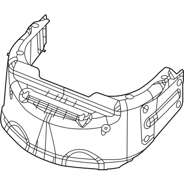 2022 Jeep Grand Cherokee L Exhaust Heat Shield - 68477668AD