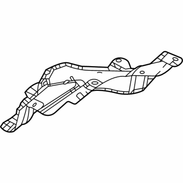 2022 Jeep Grand Cherokee L Exhaust Heat Shield - 68381522AD