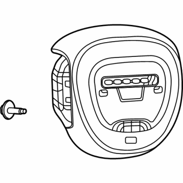 Dodge 5ZD021X9AF Driver Air Bag