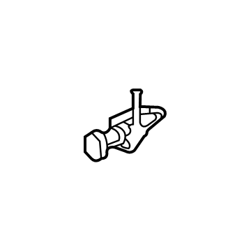 Jeep Windshield Washer Nozzle - 68421115AA