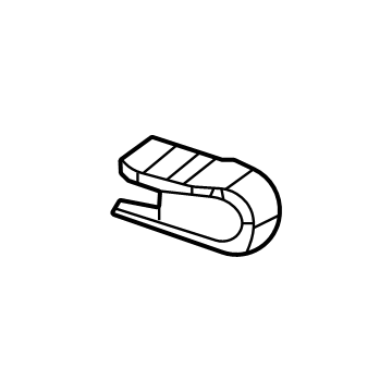 Mopar 68505552AA Wiper Arm Cover, Rear