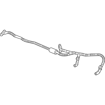 Mopar 68545114AA Washer Hose, Rear