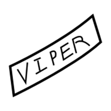 Mopar WN73WYTAC Decal, Rear