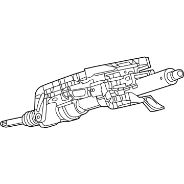 Jeep 68271363AB Steering Column