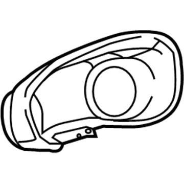 Mopar 5UT28DX9AB Cluster Bezel, Black