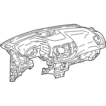 Mopar 6QZ74DX9AD Instrument Panel