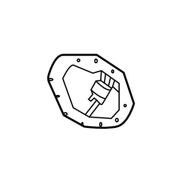 Ram Differential Cover - 68293947AB