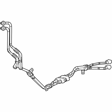Jeep Transmission Oil Cooler Hose - 68447880AD