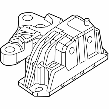 Jeep Compass Engine Mount - 68445487AD