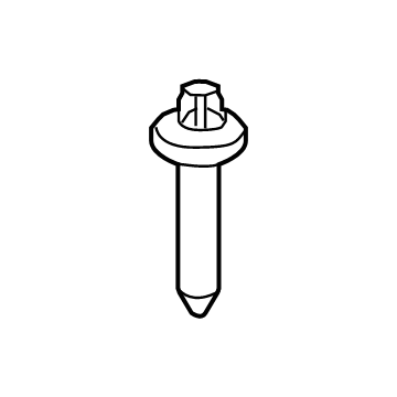 Mopar 6513182AA Isolator Bolt
