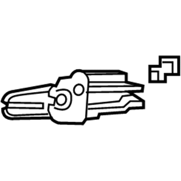 2022 Ram ProMaster City Door Handle - 7MM03JXWAA