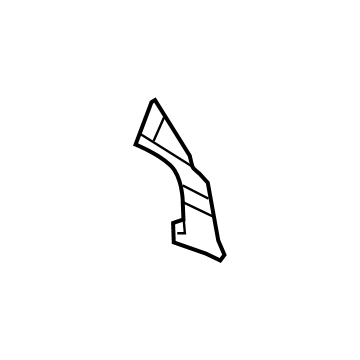 Mopar 68104224AA Filler Panel