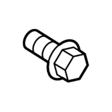 Mopar 6106317AA Pulley Bolt
