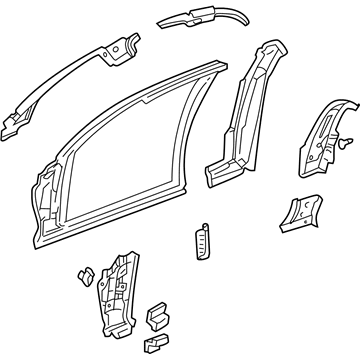 Mopar 4883907AJ Uniside Assembly, Driver Side