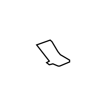 Dodge 55197431AB Foot Rest