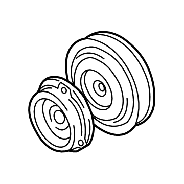 Ram 68078146AA Clutch & Pulley