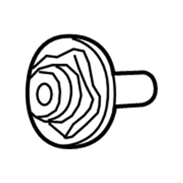 Jeep 6509259AA Fender Liner Bolt