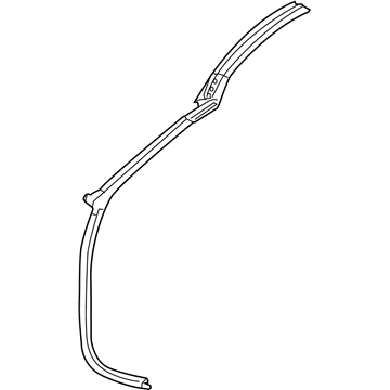 2008 Chrysler PT Cruiser Weather Strip - 5067158AF