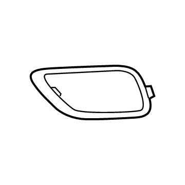 Mopar 6DE40SZ0AA Trim Ring, Front Passenger Side