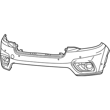 2022 Jeep Cherokee Bumper - 68579388AA