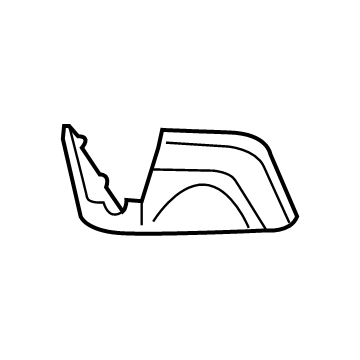 2022 Chrysler Voyager Mirror Cover - 55112861AC