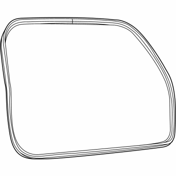 Jeep 68479380AA Lift Gate Weatherstrip