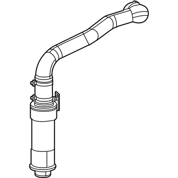 Mopar 52014949AD Air Inlet Duct, Front Inner
