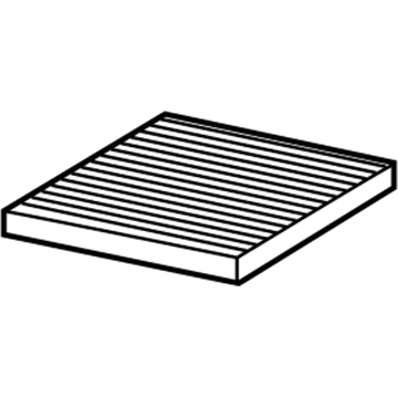 Jeep Wrangler Cabin Air Filter - 68535621AA