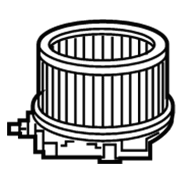 Jeep 68301851AA Blower Motor