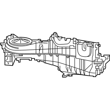 Jeep 68301866AA Blower Case