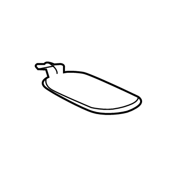 Ram 5093414AA Dome Lamp Lens