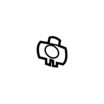 Mopar 4784023AB Windshield Pillar Trim Grommet