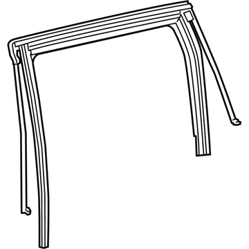 Jeep Door Seal - 68442231AA