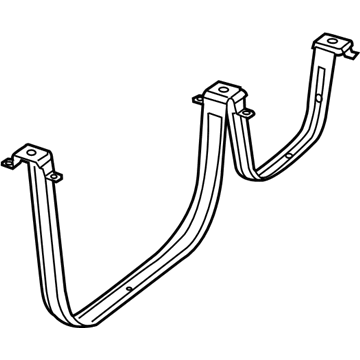 Mopar 52029510AB Tank Strap, Front