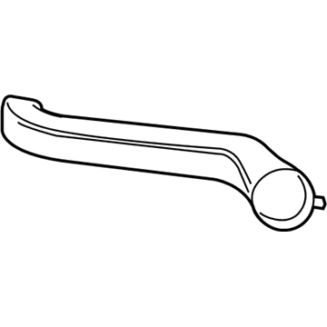 Mopar 5058834AC Side Duct, Passenger Side