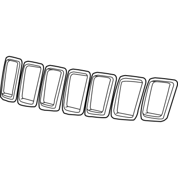 Mopar 5ZL71TZZAA Trim Ring, Front