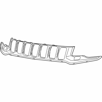 Mopar 6JV48DX8AB Grille Surround, Front