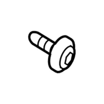 Chrysler 6508332AA Rear Shield Screw
