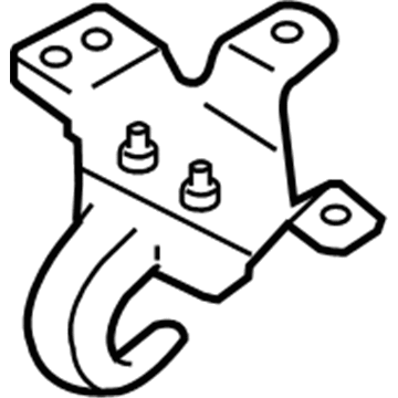 Mopar 82208711AB Tow Hook