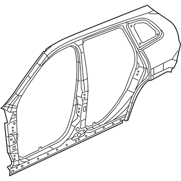 Jeep 68327092AA Uniside Panel