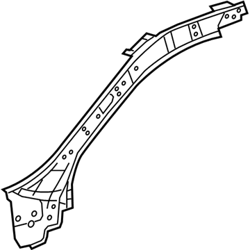 Jeep 68102458AF Windshield Pillar Reinforcement