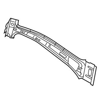 Jeep 68102546AC Center Pillar Reinforcement