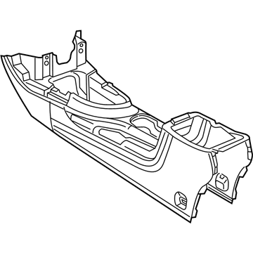 Dodge Dart Center Console Base - 1ZV18LA8AC