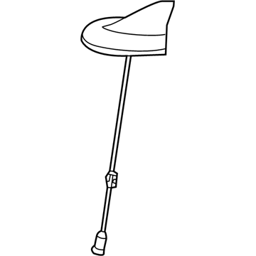 2017 Chrysler 200 Antenna - 5NU67JSCAC